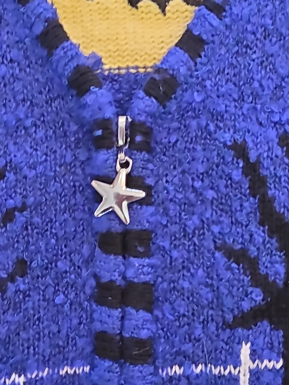 Mandal Bay Vintage 90s Halloween Zip Knit Cardigan Pumpkin Black Cat Bats XL - Picture 5 of 16
